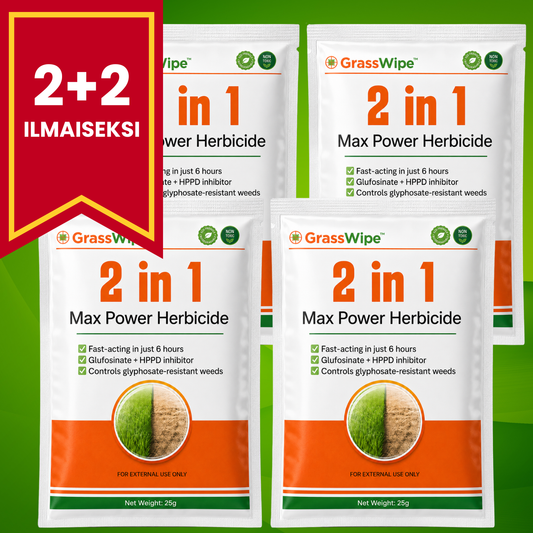 GrassWipe™ 2-in-1 Max Power -rikkakasvien torjunta-aine