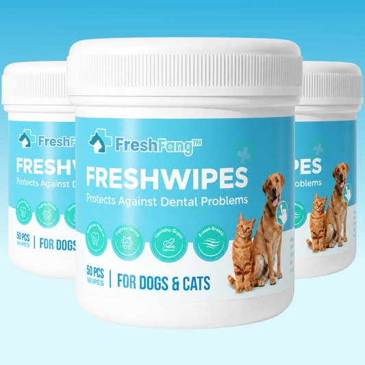 FreshFang™ Salviette Dentali